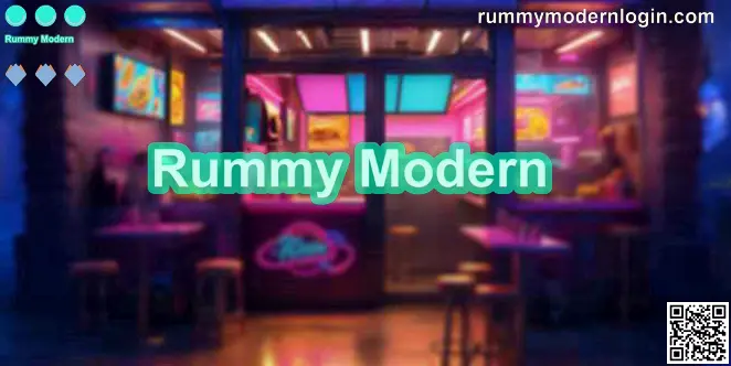 Rummy Modern homepage preview for Indian users showing login and navigation layout
